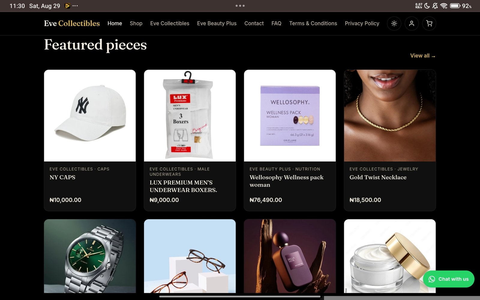 Eve Collectibles