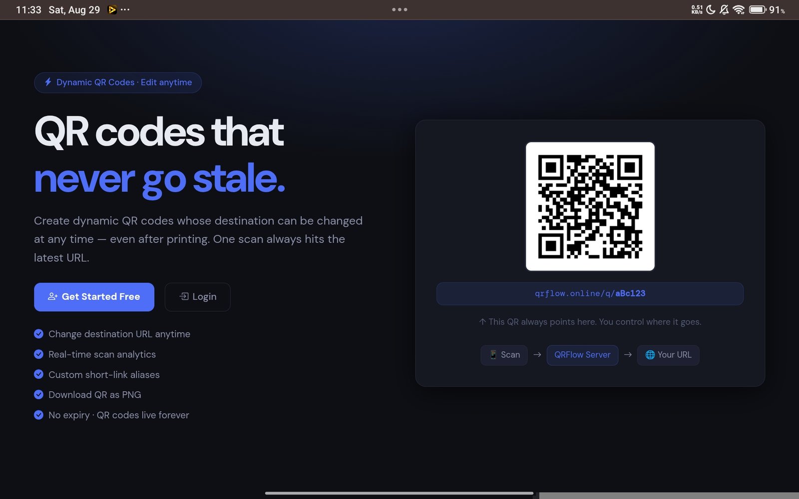Qr Flow